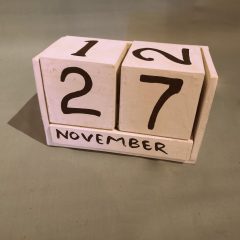 Kalenderblok-wit