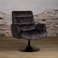 Fauteuil Tropea Antraciet