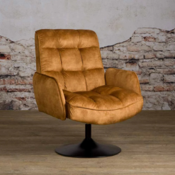 Fauteuil Tropea Oker geel