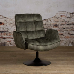 Fauteuil Tropea donker groen